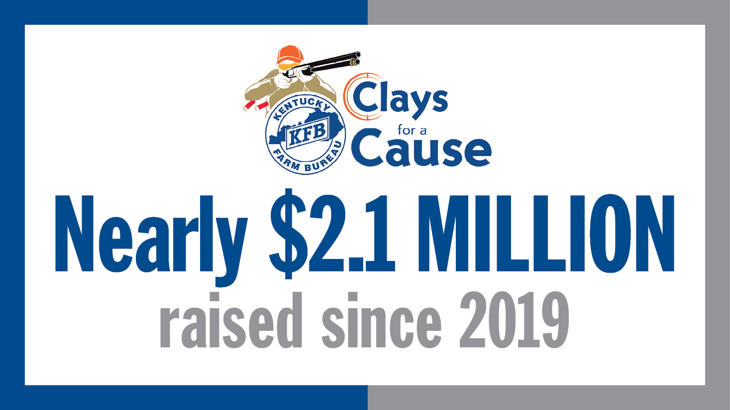 Nearly $2.1 million raised since 2019
